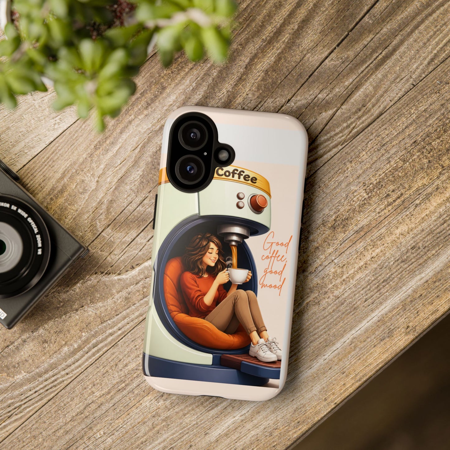 Coffee Is My Comfort – Customized Phone Case