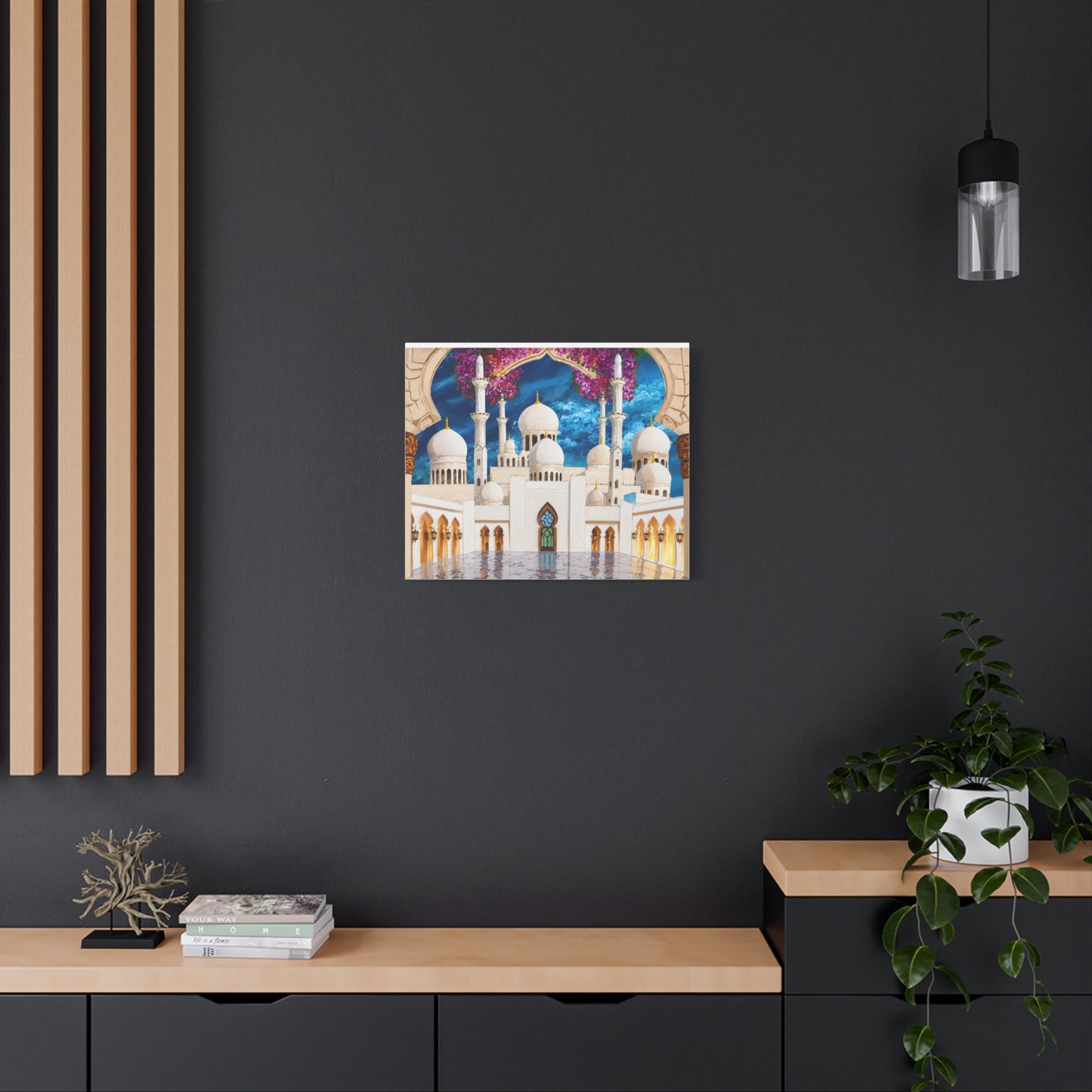 Islamic Mosque Canvas Art — Stretched Matte Wall Decor