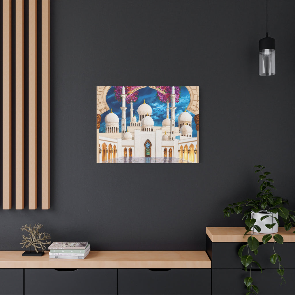 Islamic Mosque Canvas Art — Stretched Matte Wall Decor