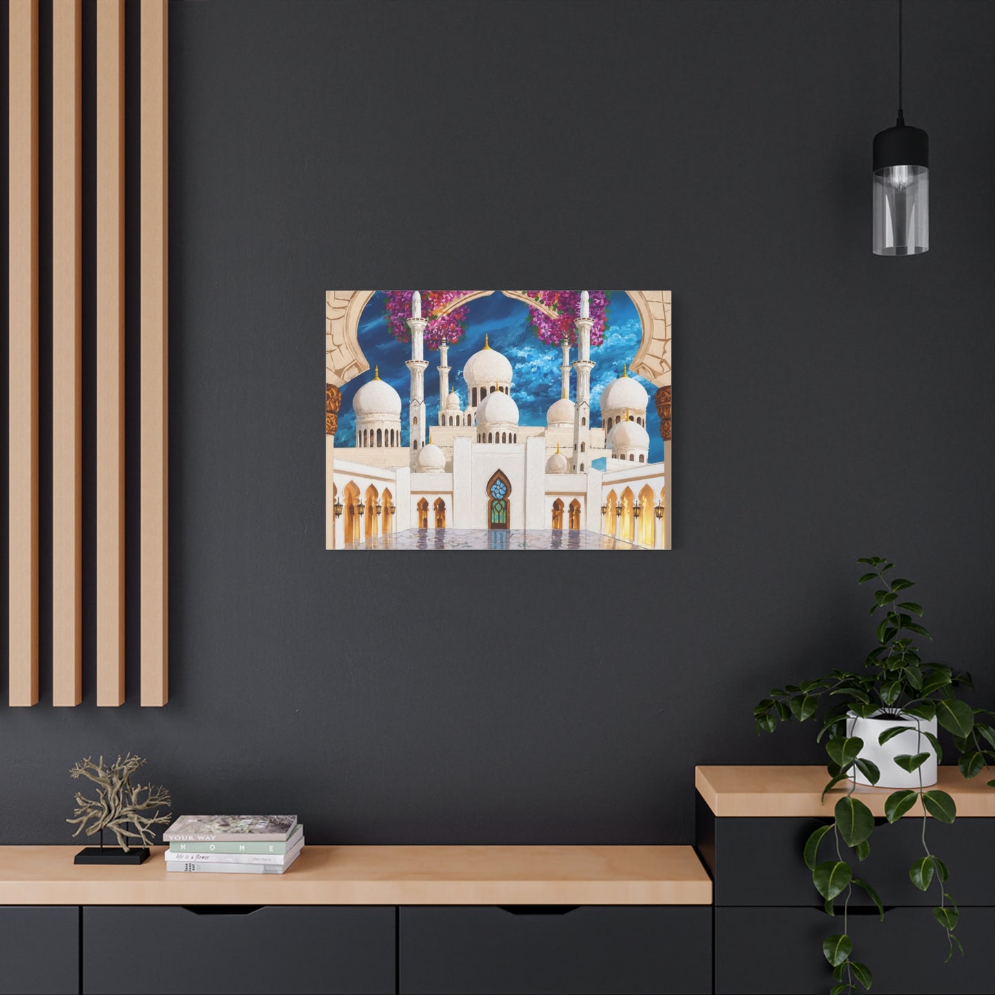 Islamic Mosque Canvas Art — Stretched Matte Wall Decor
