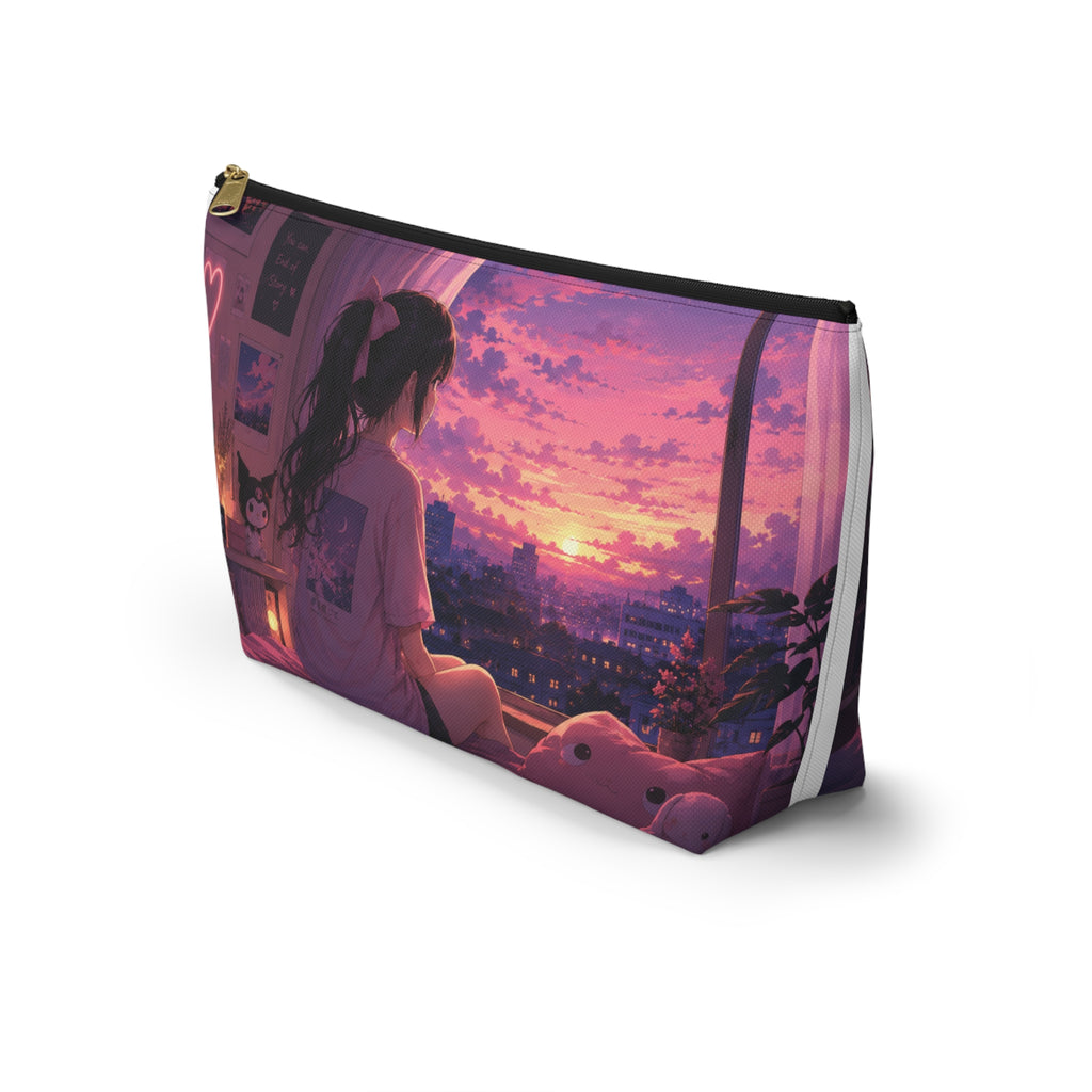 Sunset Room Anime Accessory Pouch