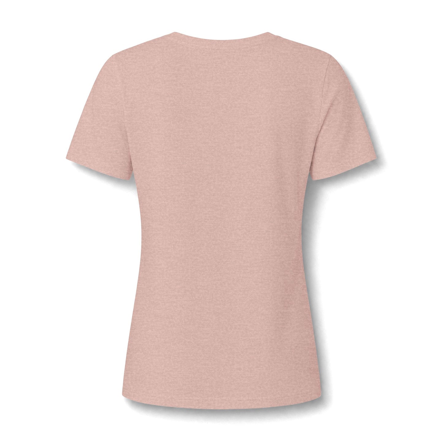 Rainy Night Painting V-Neck Tee — Woman with Red Umbrella Art Shirt