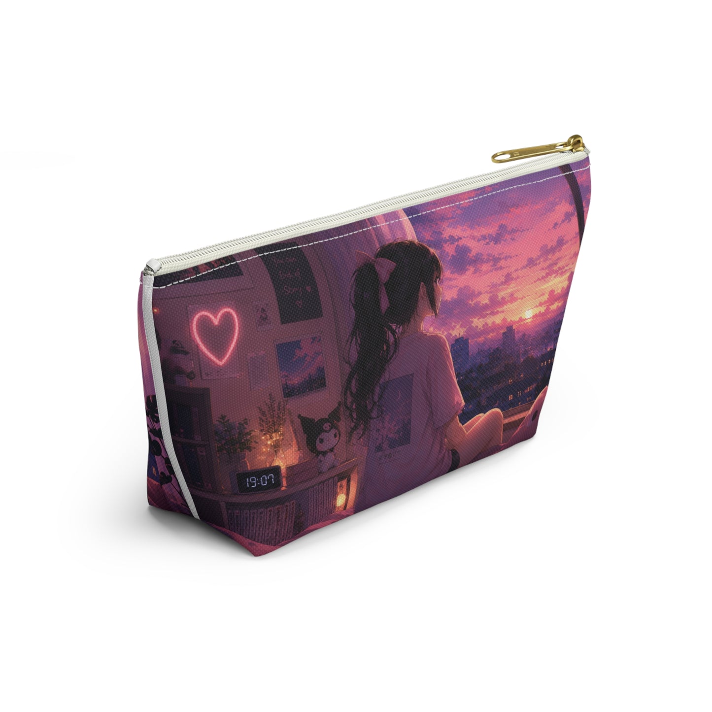 Sunset Room Anime Accessory Pouch
