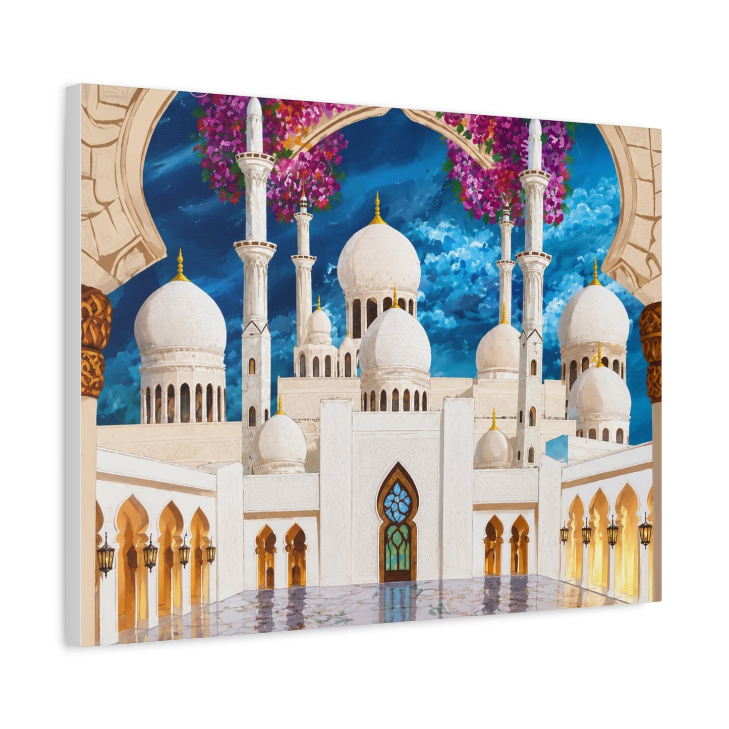 Islamic Mosque Canvas Art — Stretched Matte Wall Decor