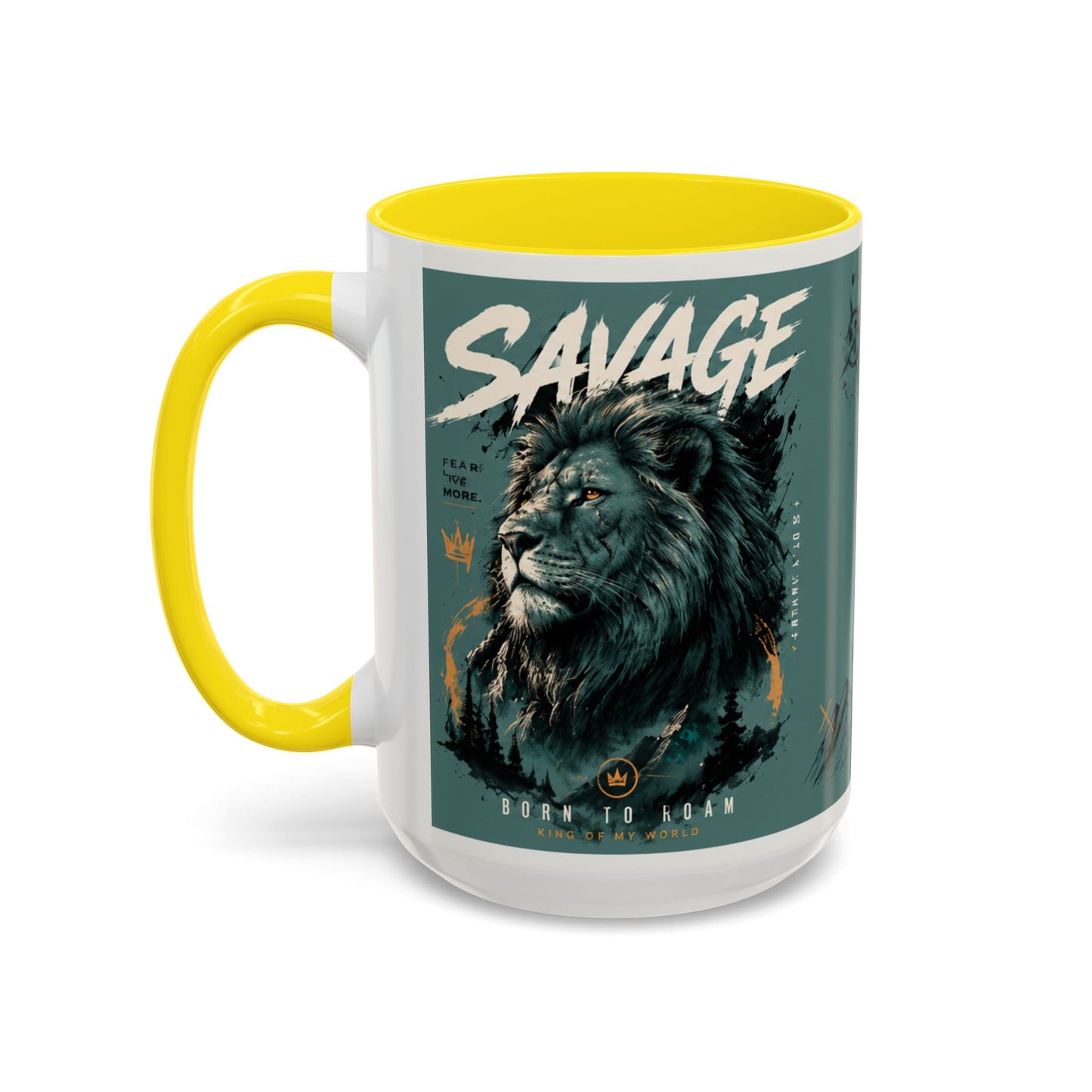 Stay Hungry Graffiti Accent Coffee Mug — 11/15oz