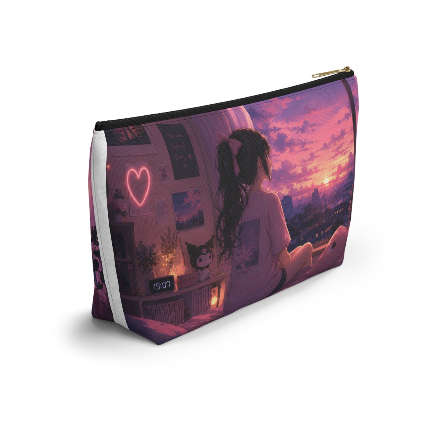 Sunset Room Anime Accessory Pouch