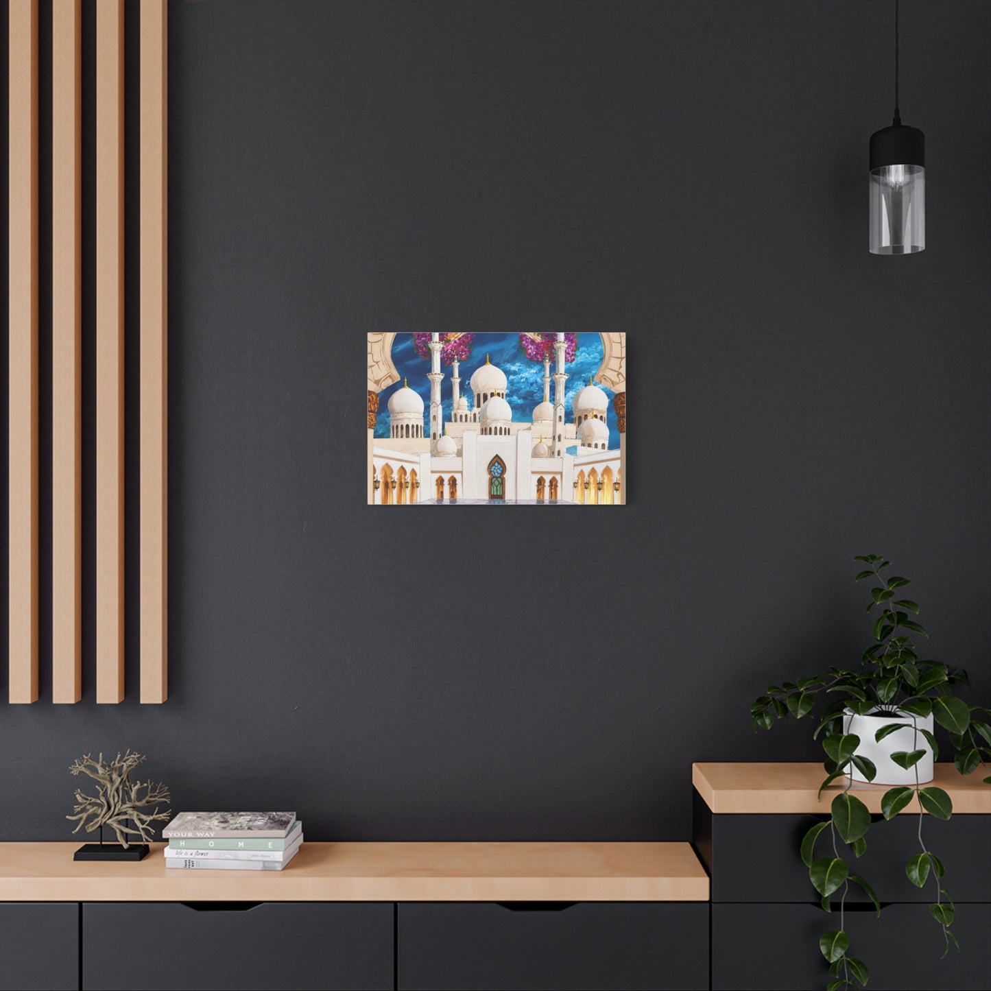 Islamic Mosque Canvas Art — Stretched Matte Wall Decor