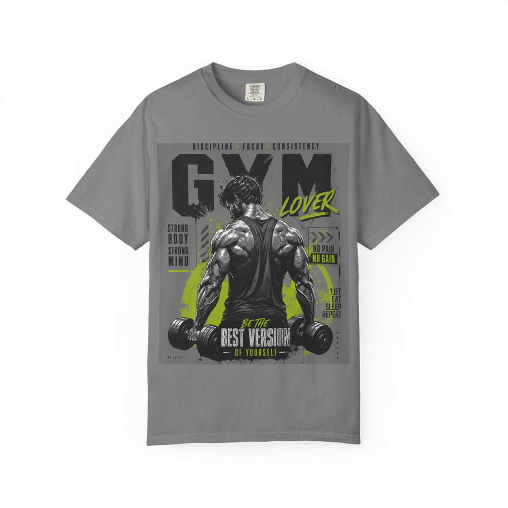 Gym Lover Heavyweight Garment-Dyed T-Shirt