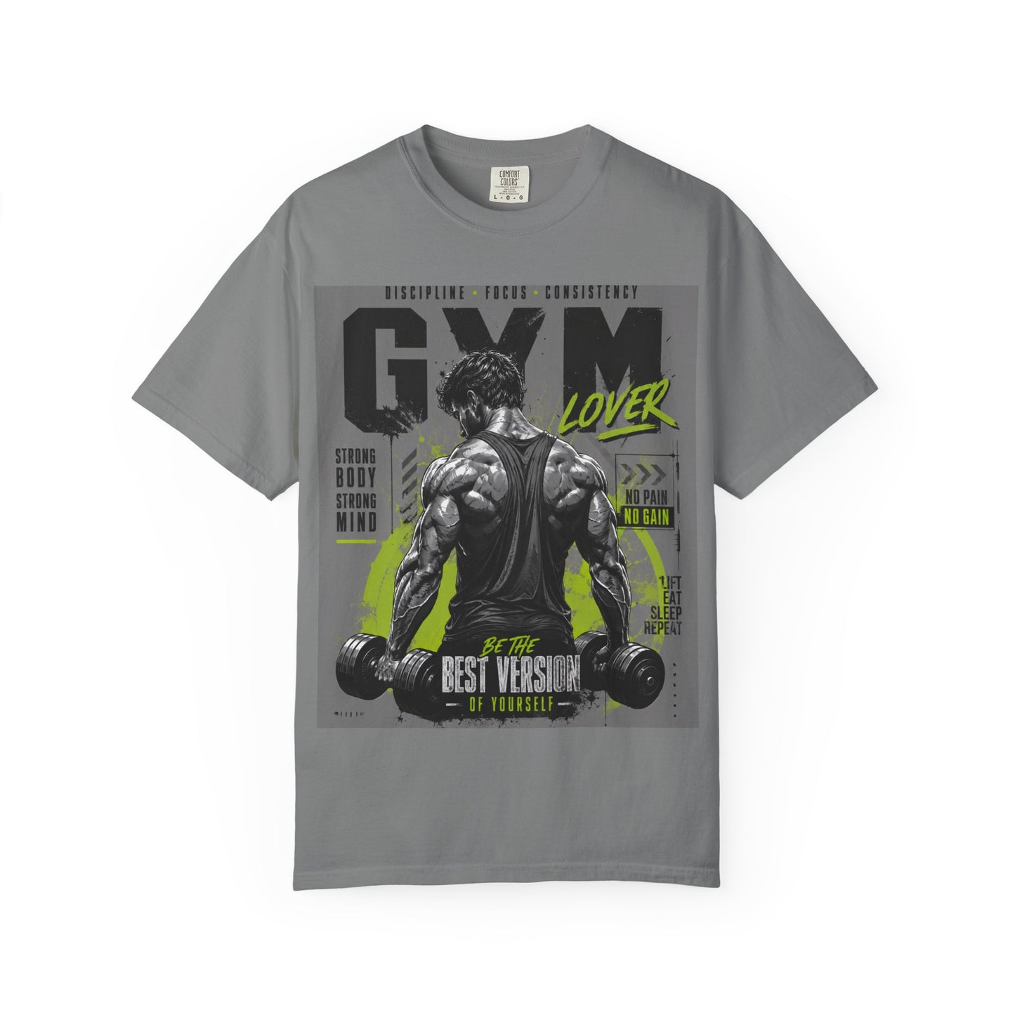 Gym Lover Heavyweight Garment-Dyed T-Shirt