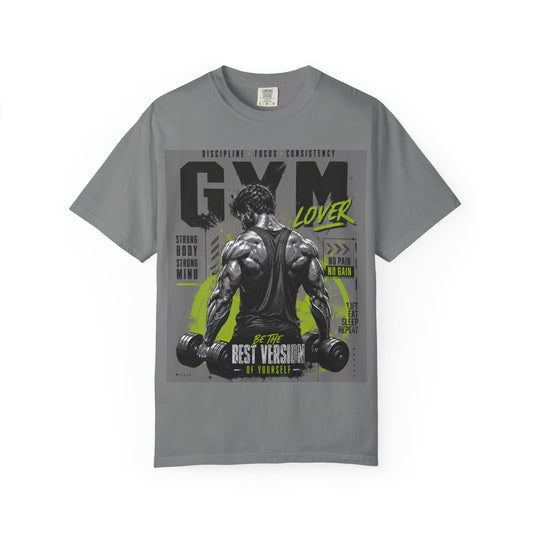 Gym Lover Heavyweight Garment-Dyed T-Shirt
