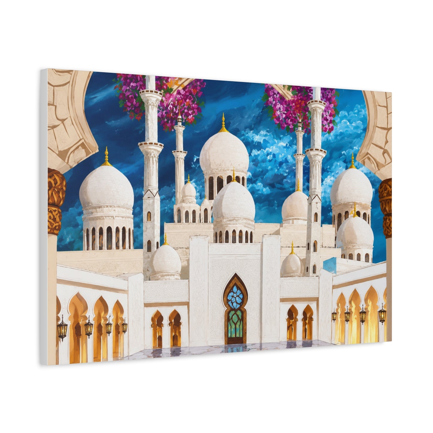 Islamic Mosque Canvas Art — Stretched Matte Wall Decor