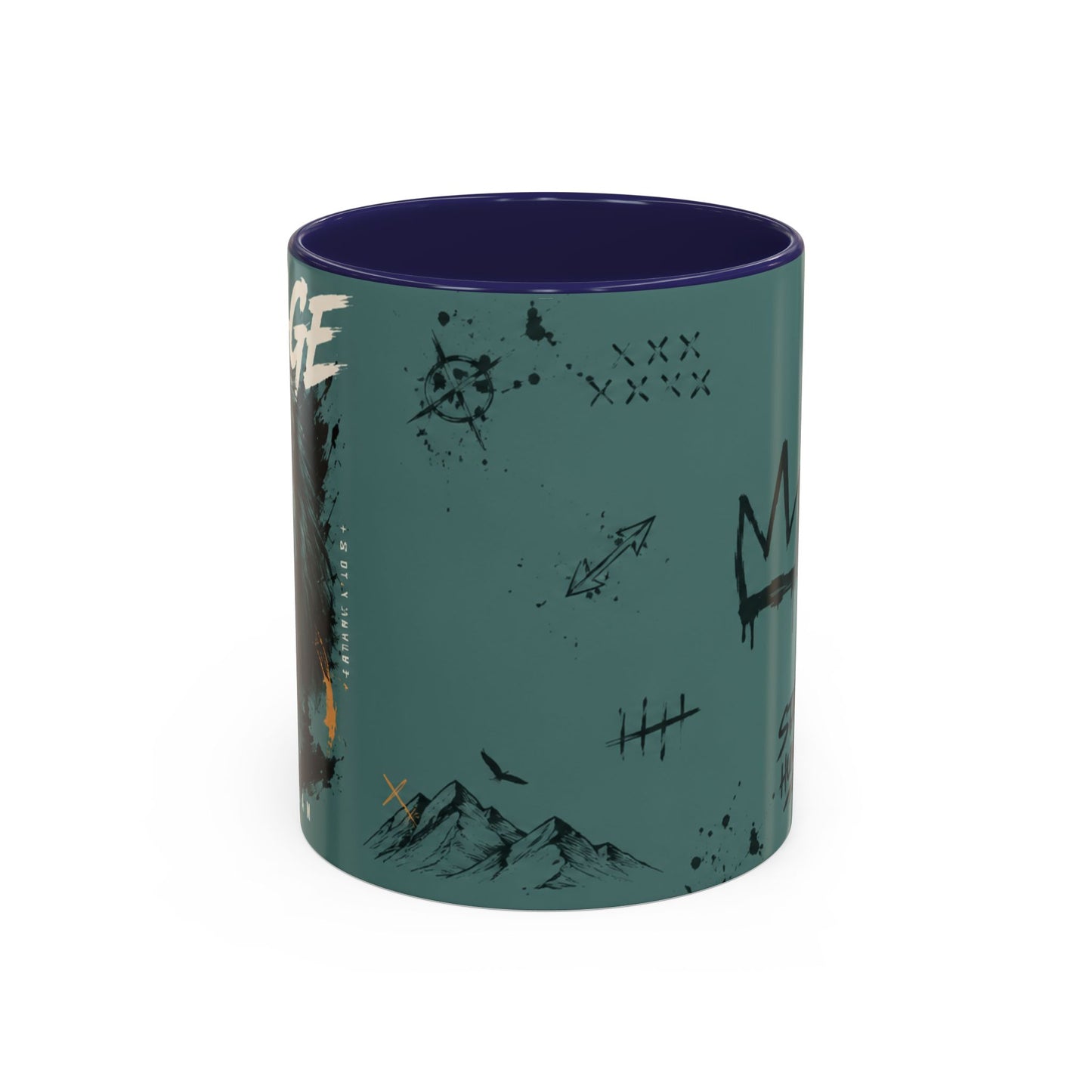 Stay Hungry Graffiti Accent Coffee Mug — 11/15oz