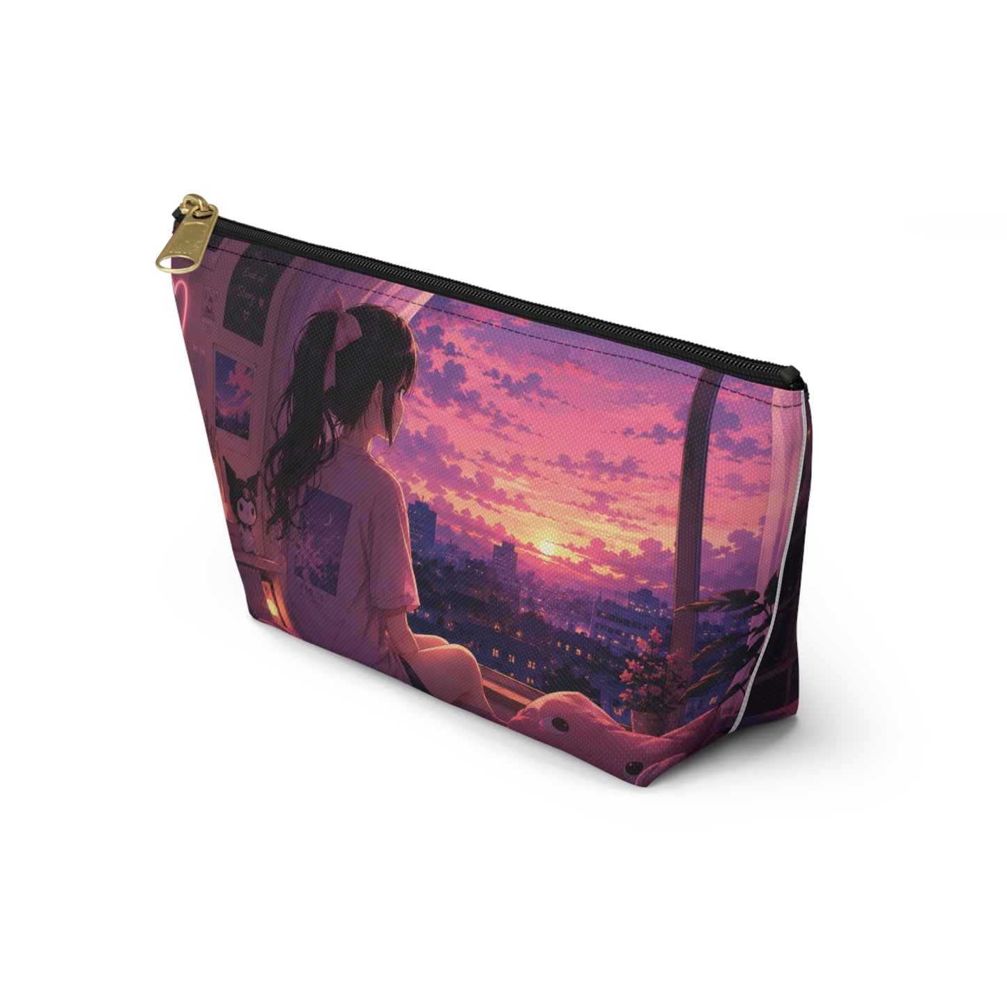 Sunset Room Anime Accessory Pouch