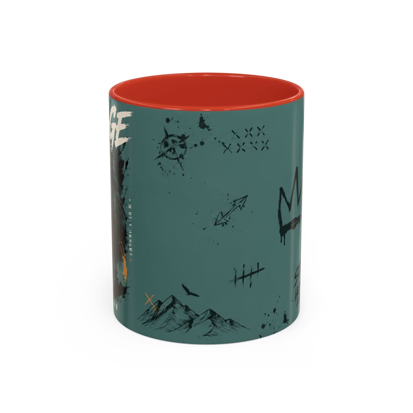 Stay Hungry Graffiti Accent Coffee Mug — 11/15oz