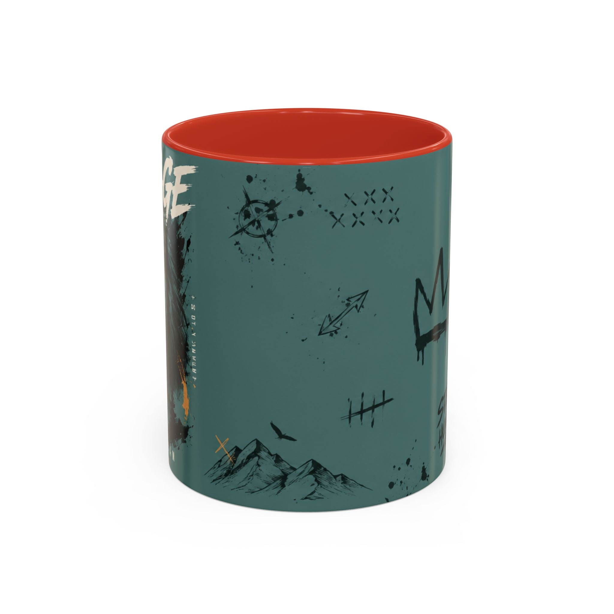 Stay Hungry Graffiti Accent Coffee Mug — 11/15oz