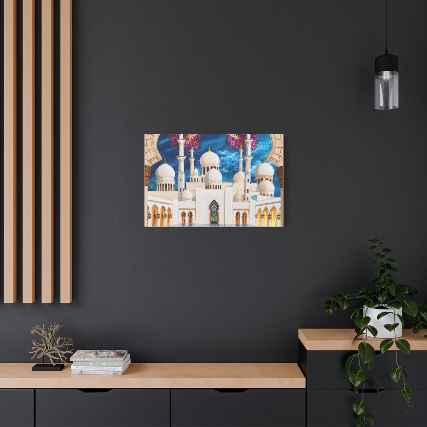 Islamic Mosque Canvas Art — Stretched Matte Wall Decor