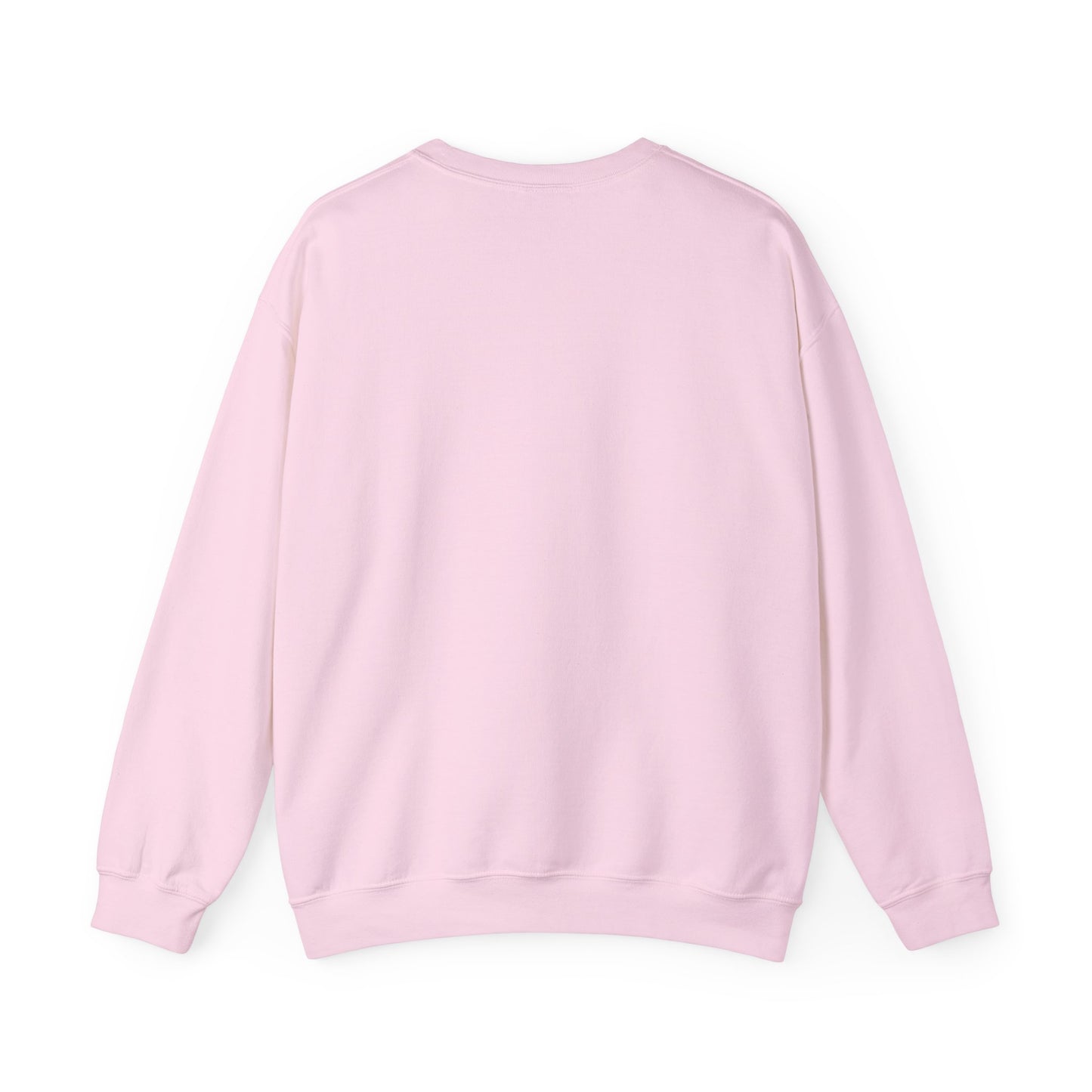 Swan Heart Crewneck Sweatshirt — Romantic Pink Swan Lake Graphic