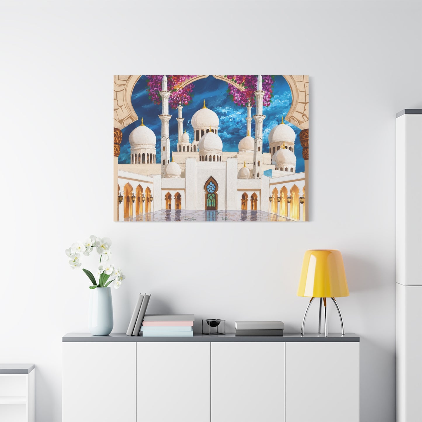 Islamic Mosque Canvas Art — Stretched Matte Wall Decor
