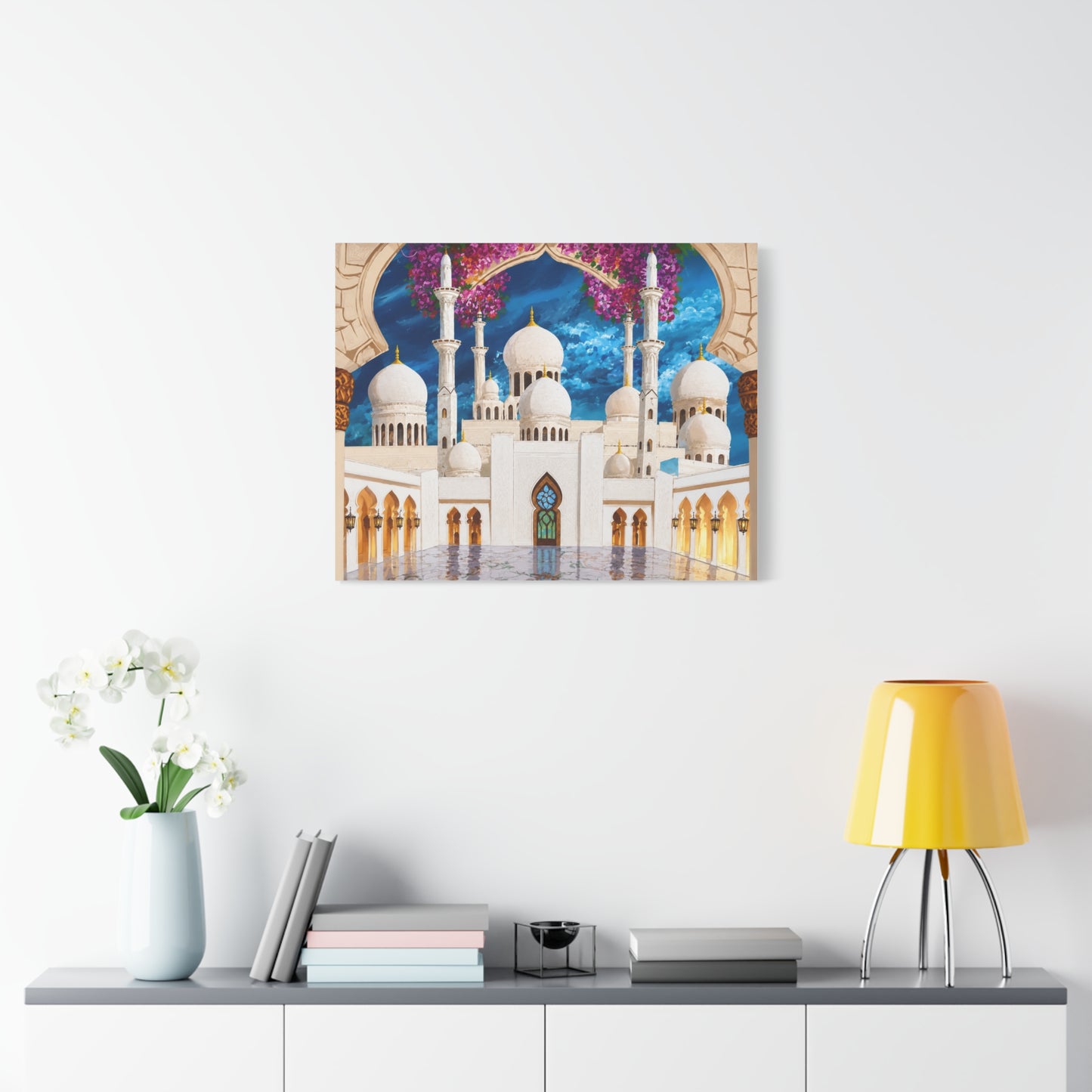 Islamic Mosque Canvas Art — Stretched Matte Wall Decor