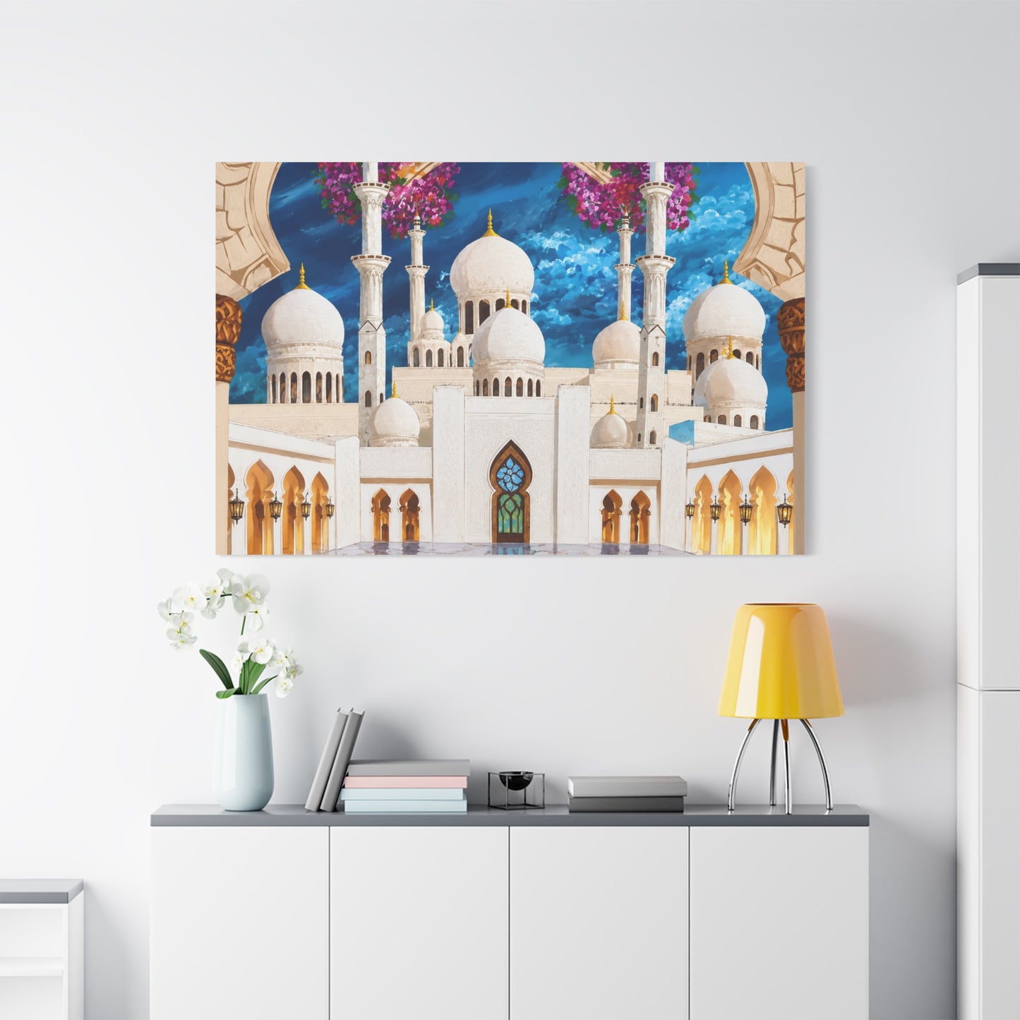 Islamic Mosque Canvas Art — Stretched Matte Wall Decor