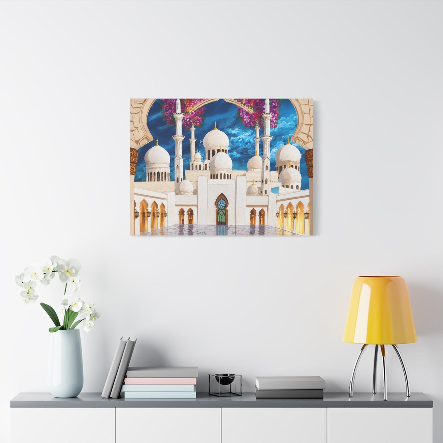 Islamic Mosque Canvas Art — Stretched Matte Wall Decor